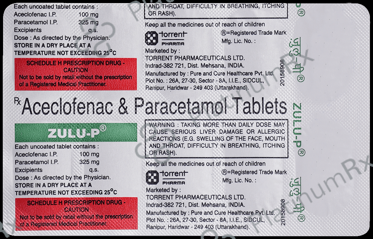 Zulu-P Tablet