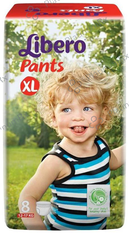 Libero Pants XL 8 diapers