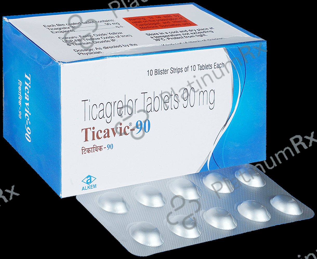 Ticavic 90mg Tablet 10s