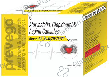 Atorvatin Gold 20/75/75 Capsule