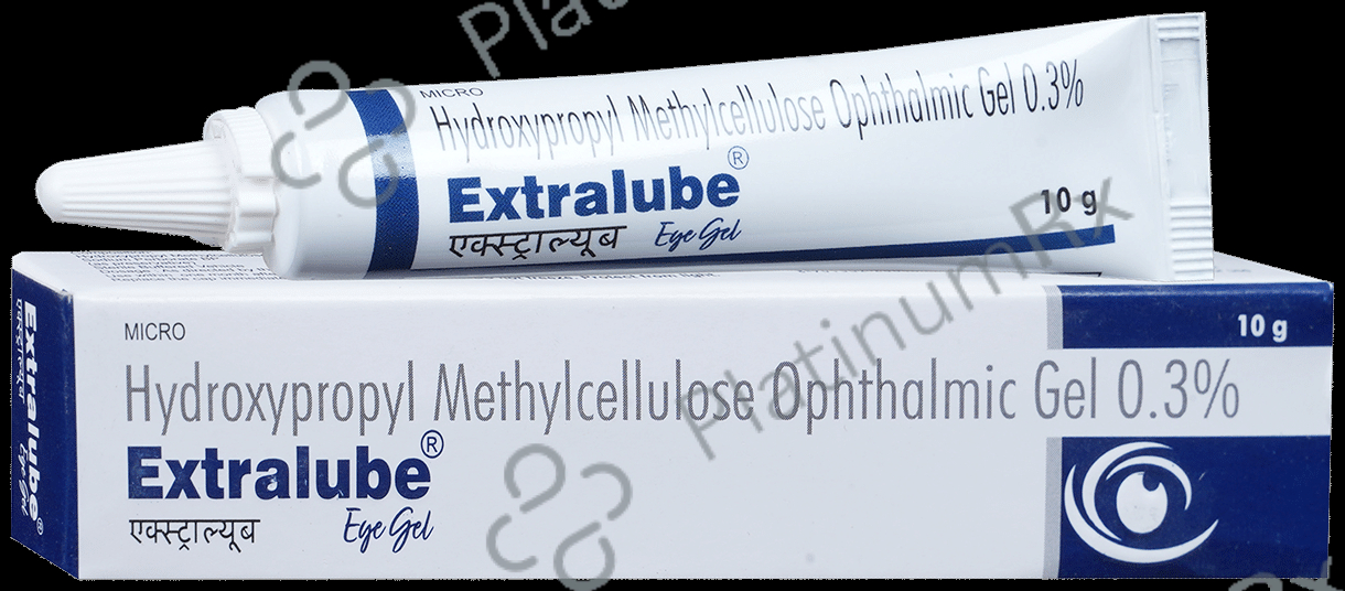 Extralube 0.3% Ophthalmic Gel 10gm