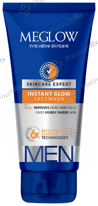 Meglow Men Instant Glow Face Wash