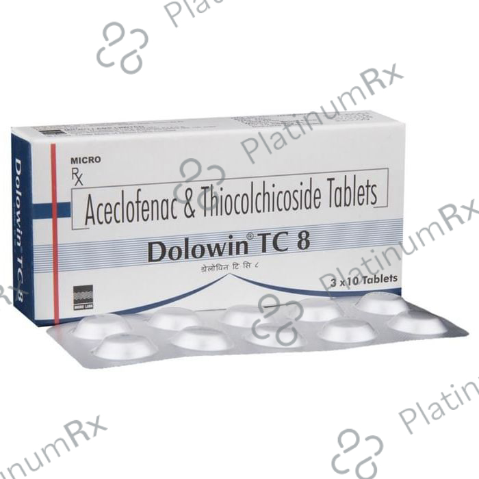 Dolowin TC 8/100mg Tablet 10s