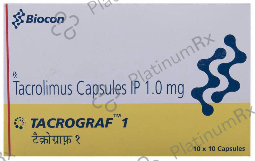 Tacrograf 1mg Capsule 10s