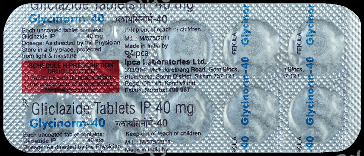 Glycinorm 40 Tablet 10 Tablet