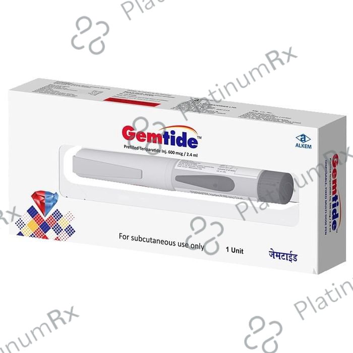Gemtide 600mcg Injection 1s