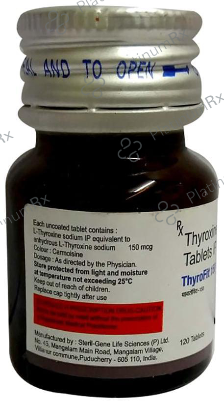 Thyrofit 150 Tablet 120 Tablet