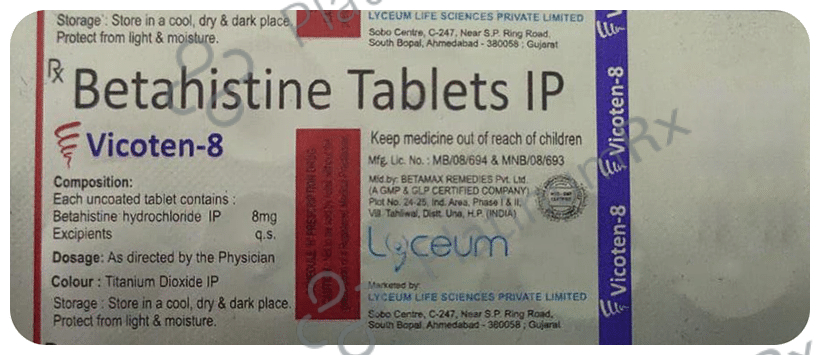 Vicoten 8 Tablet