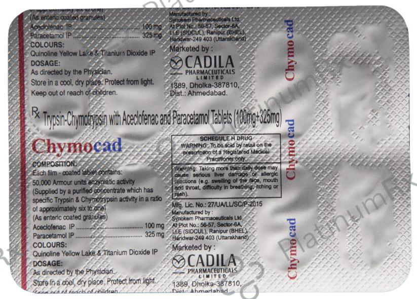 Chymocad Tablet 10s