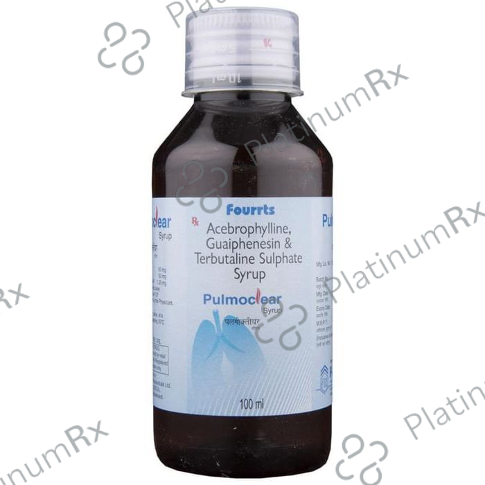 Pulmoclear Syrup 1.255/505/505
