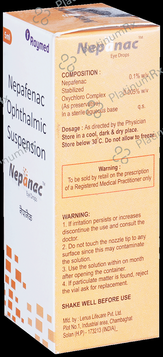 Nepanac 0.1% Eye Drop