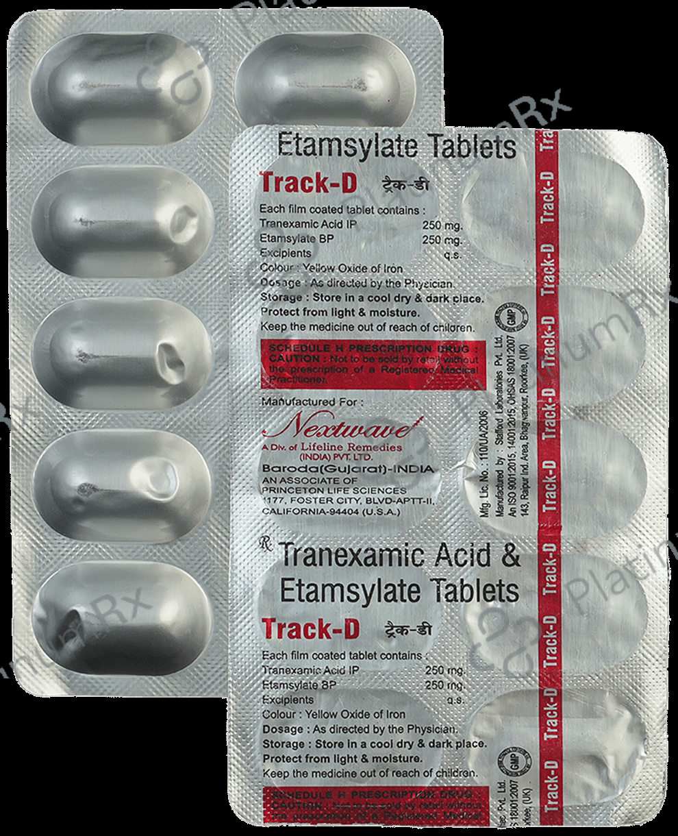 Track D 80mg/250mg/250mg Tablet