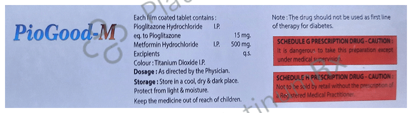 Piogood-M Tablet 10 tablets Tablet Freyn Pharmaceuticals Pvt Ltd