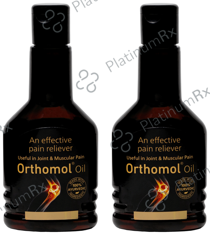 Orthomol An Effective Pain Reliever Oil (100ml Each) 2 bottles