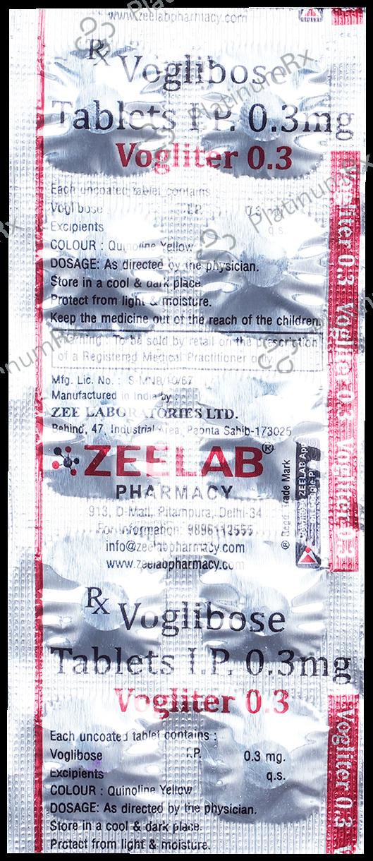Vogliter 0.3mg Tablet