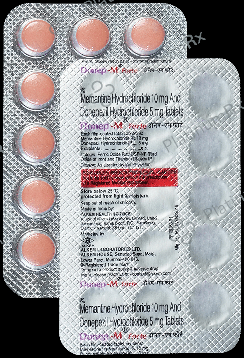 Donep M Forte 5/10mg Tablet 15s