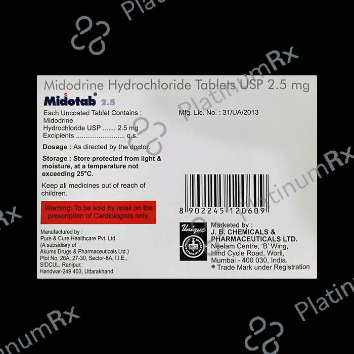 Midotab 2.5 Tablet