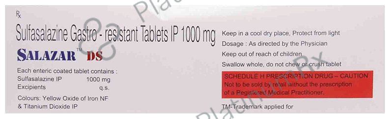 Salazar DS 1000mg Tablet 10s