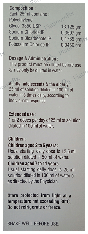 Pegalax Oral Solution 100 Oral Solution