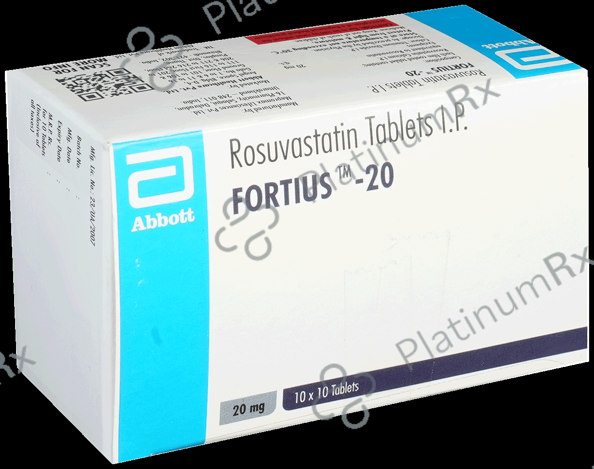 Fortius 20mg Tablet 10s