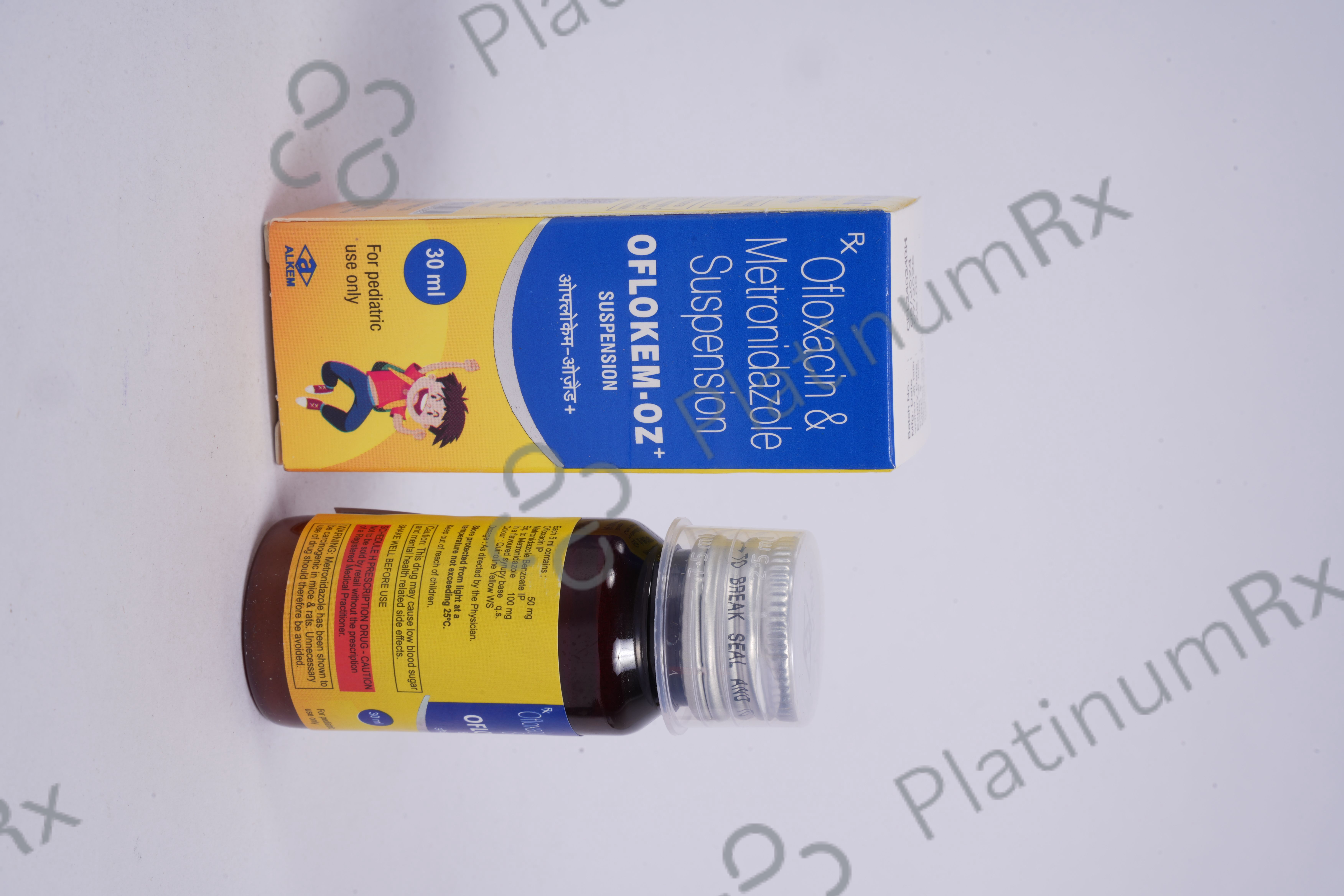 Oflokem OZ Plus 50/100mg Oral Suspension 30ml