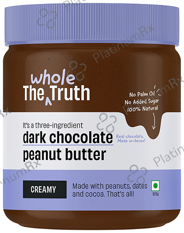 The Whole Truth Dark Chocolate Peanut Butter Creamy