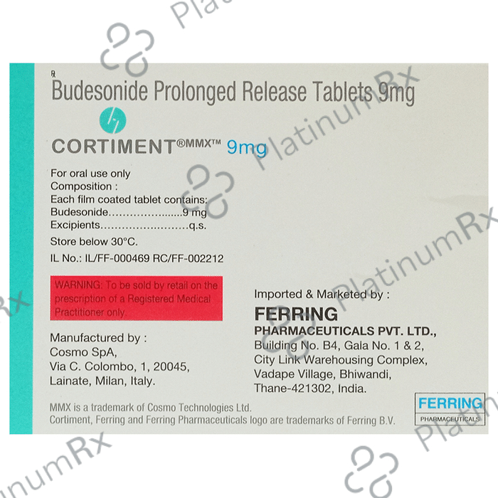 Cortiment Mmx 9mg Tablet PR 10s
