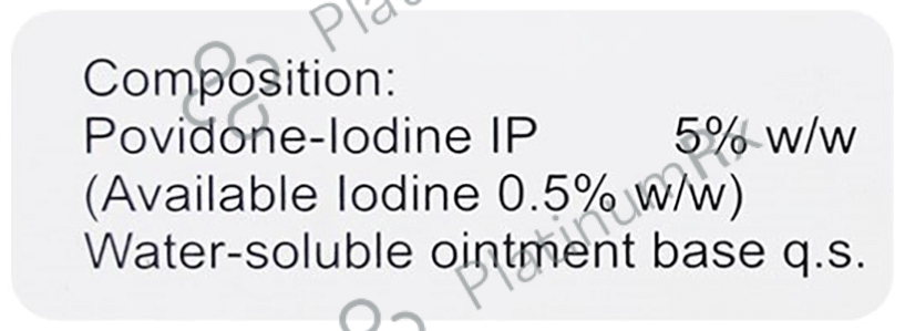 Bectodine 5% Ointment 10 Ointment