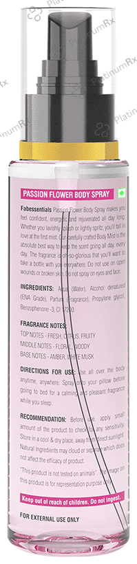 Fabessentials Passion Flower Body Spray