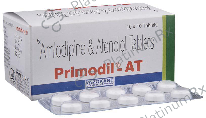 Primodil AT 5/50mg Tablet 10s