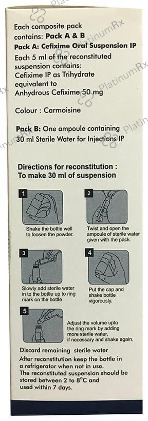 Ritecef O 50mg Dry Syrup 30ml
