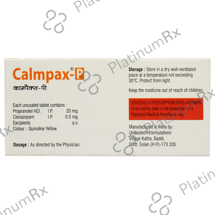 Calmpax-P Tablet