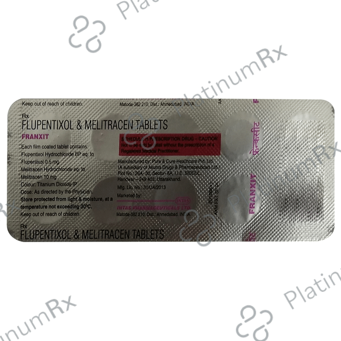 Franxit 0.5 mg/10 mg Tablet