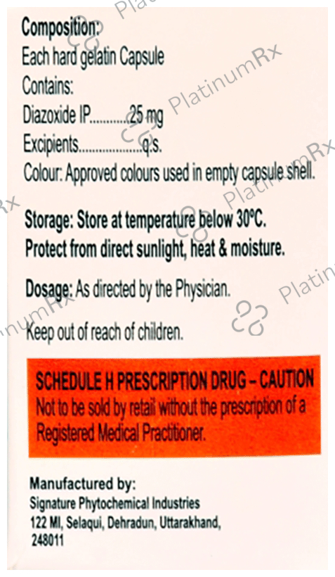 Balila 25mg Capsule