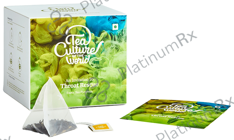 Tea Culture of the World Throat Rescue Tea Bag (2gm Each)