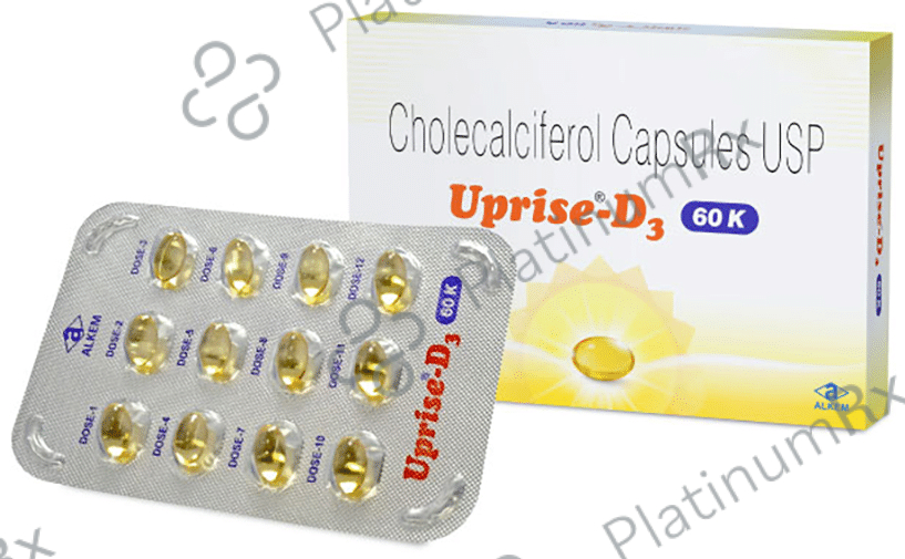 Uprise-D3 60K Capsule 12 capsules