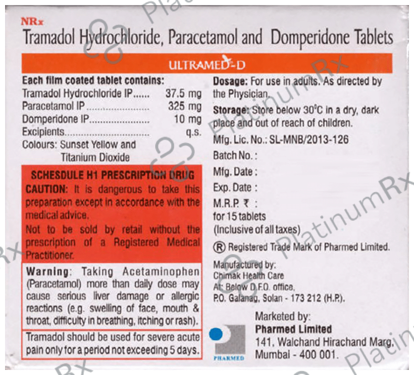 Ultramed-D Tablet 15 Tablet