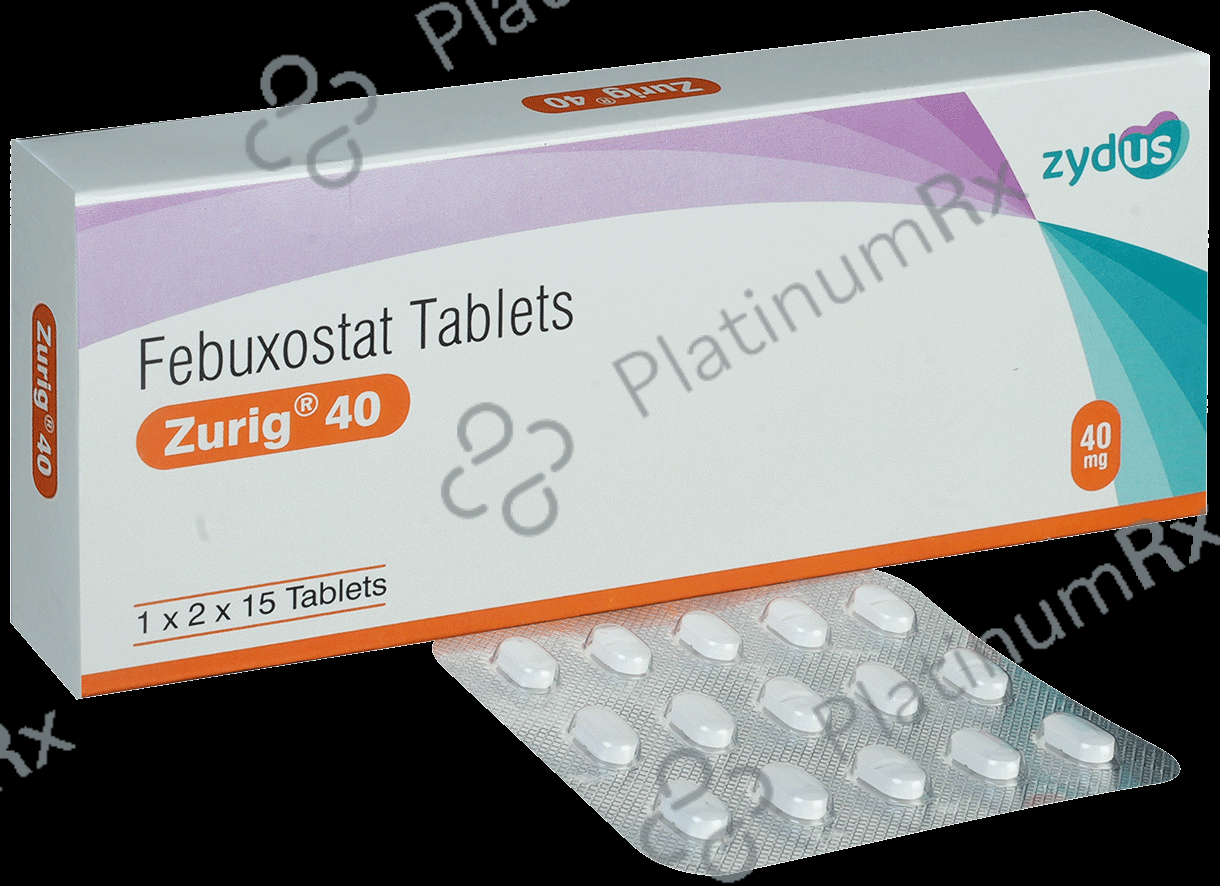 Zurig 40mg Tablet 15s