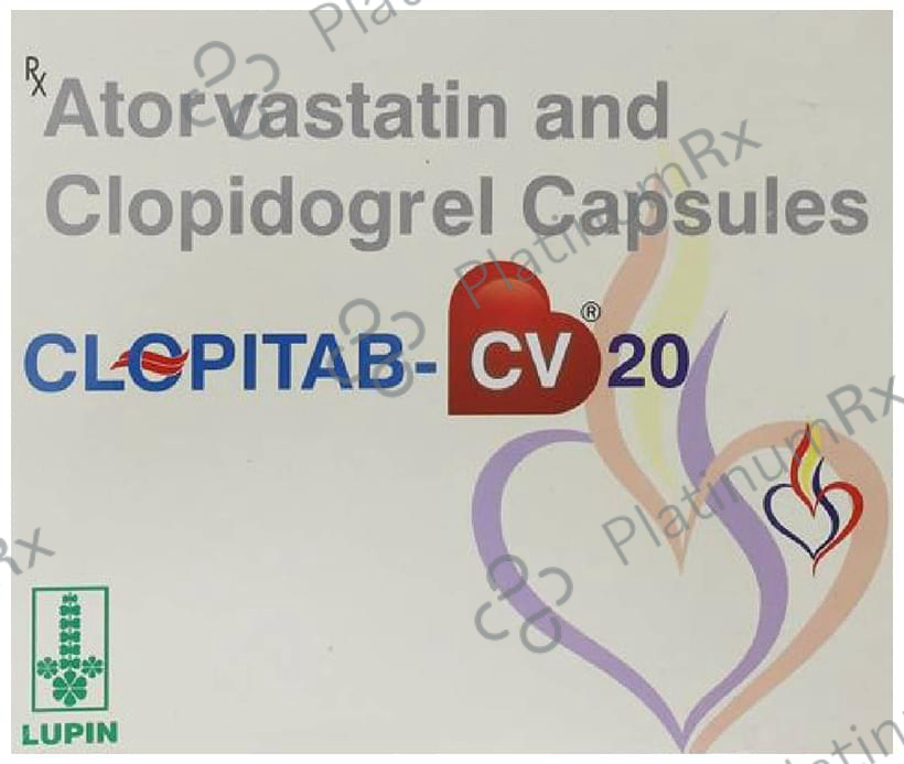 Clopitab CV 20/75mg Capsule 15s
