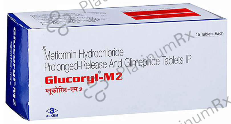 Glucoryl M 2/500mg Tablet PR 15s