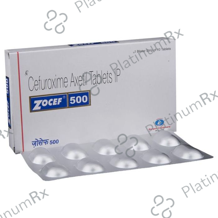 Zocef 500mg Tablet 10s