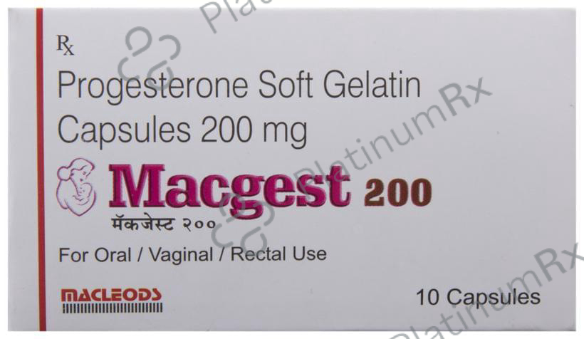 Macgest 200mg Capsule 10s