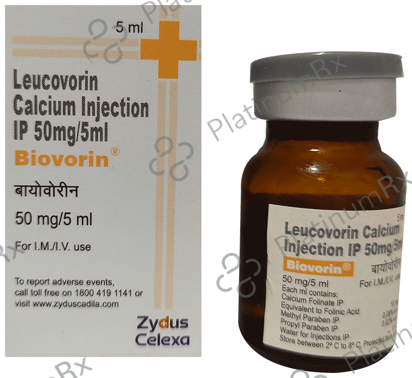 Biovorin 50mg Injection