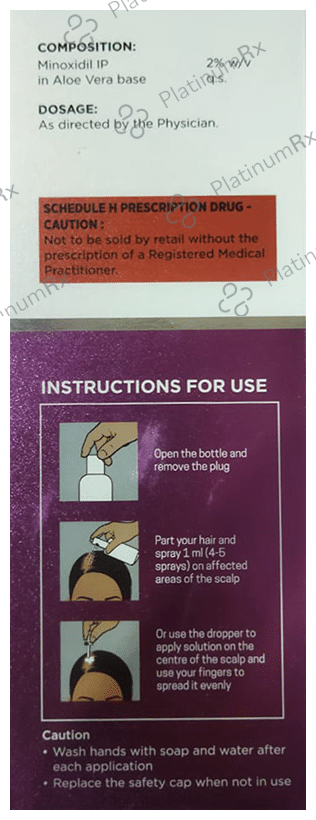 Hairouse 2% Solution Alcohol Free