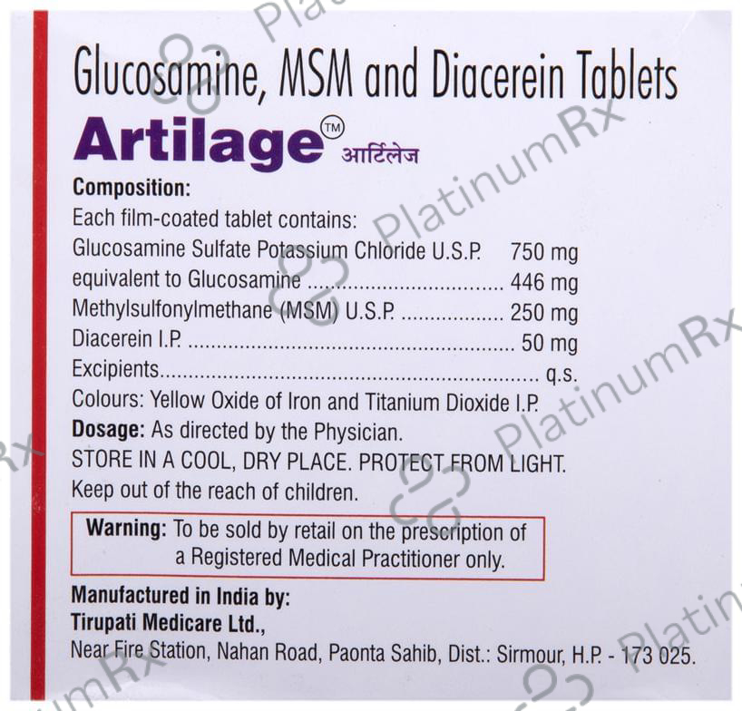Artilage Tablet