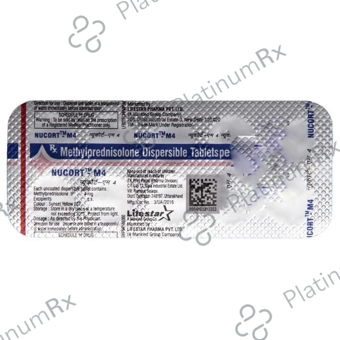 Nucort M4 DT 4mg Tablet 10s