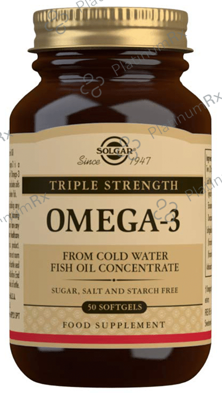 Solgar Triple Strength Omega 3 Softgel