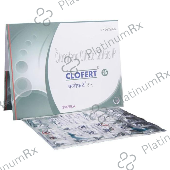 Clofert 25mg Tablet 30s