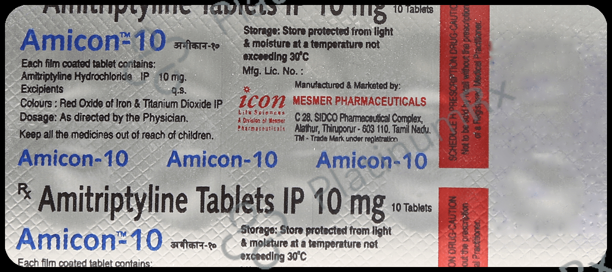 Amicon 10mg Tablet 10s
