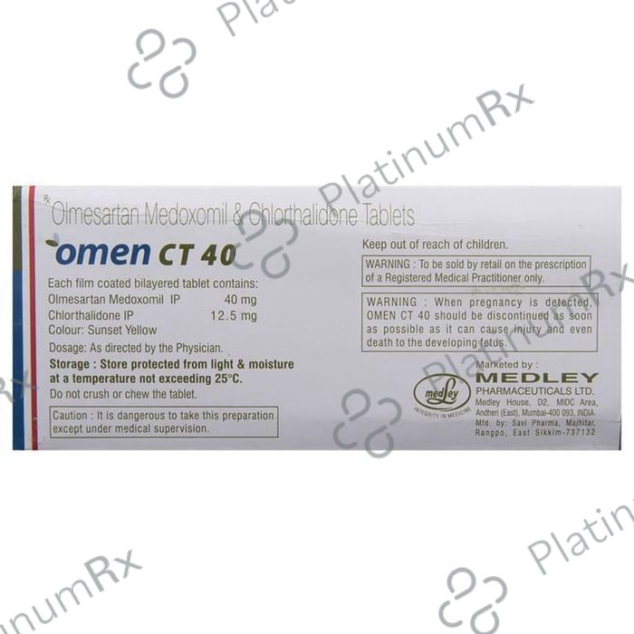 Omen CT 12.5/40mg Tablet 10s